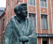 Erasmus statue in Leuven
