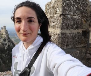 Top selfie at Monte Titano