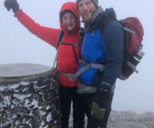 Snowdon summit 1085 m